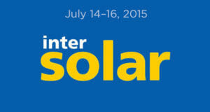 Intersolar Logo July 14-16, 2015