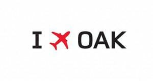 I Airplane Oakland Logo