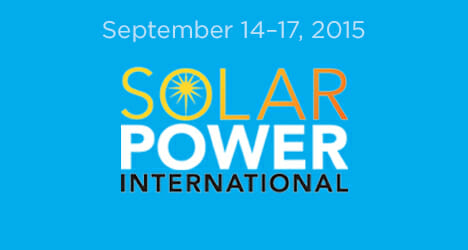 Solar Power INternational September 14-17, 2015