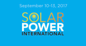 September 10-13, 2017 Solar Power International Logo