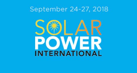 Solar Power International September 24-27th, 2018